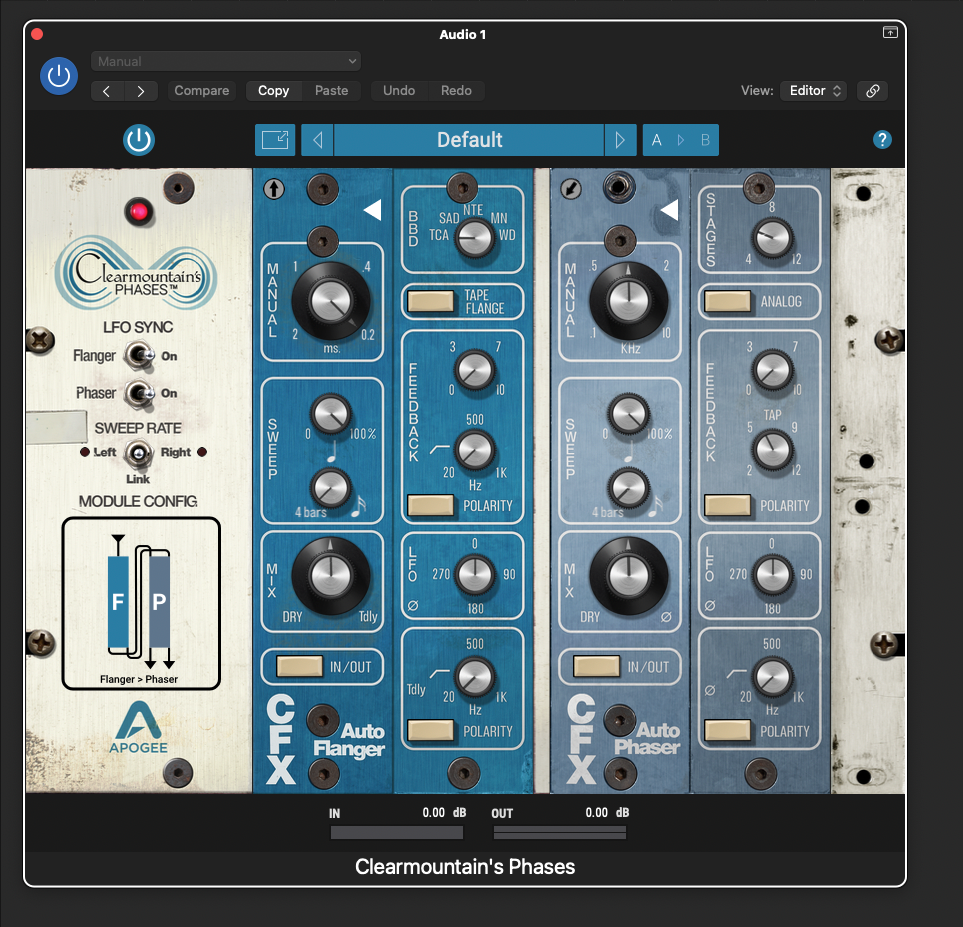 Apogee Clearmountain’s Phases